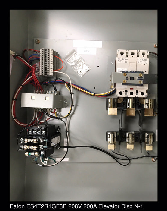 Eaton ES4T2R1GF3B Elevator Control Switch - 200A/208v/N1 - Unused