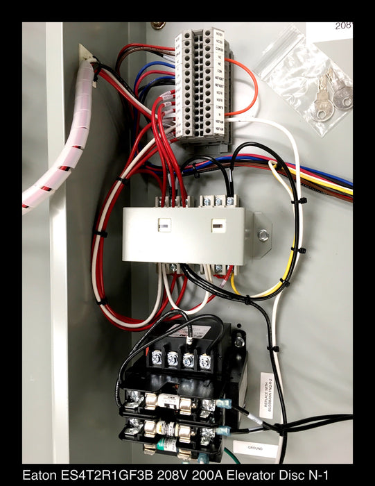 Eaton ES4T2R1GF3B Elevator Control Switch - 200A/208v/N1 - Unused