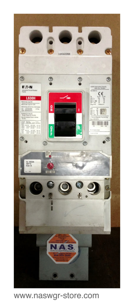Eaton LGH3630NN Molded Case Circuit Breaker ~ 350 Amp