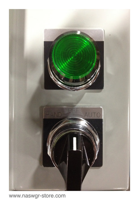 EATON Cutler Hammer ECN2201AHD Combination FVNR Starter with Breaker. Size 0 FVNR Combo Starter , HMCPE015E0C , AN16BN0