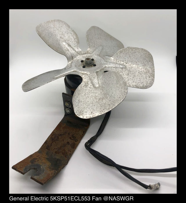 5KSP51ECL553-T General Electric Motor with Fan Blades