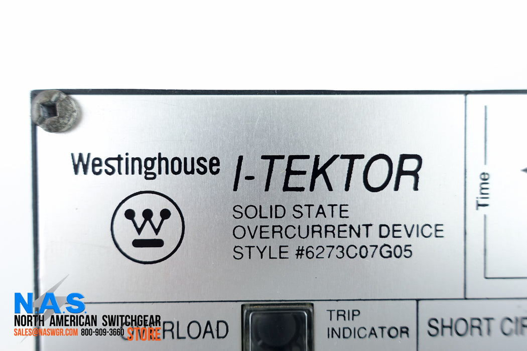 Westinghouse I-TEKTOR ~ 6273C07G05 Solid State Overcurrent Device