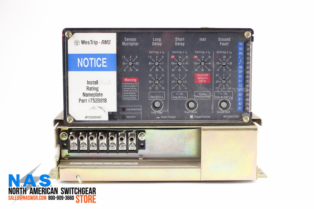 Westinghouse WesTrip - RMS NP752B817H02