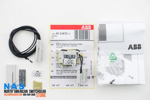 ABB 1SDA054872R1 Shunt Opening Release Wired