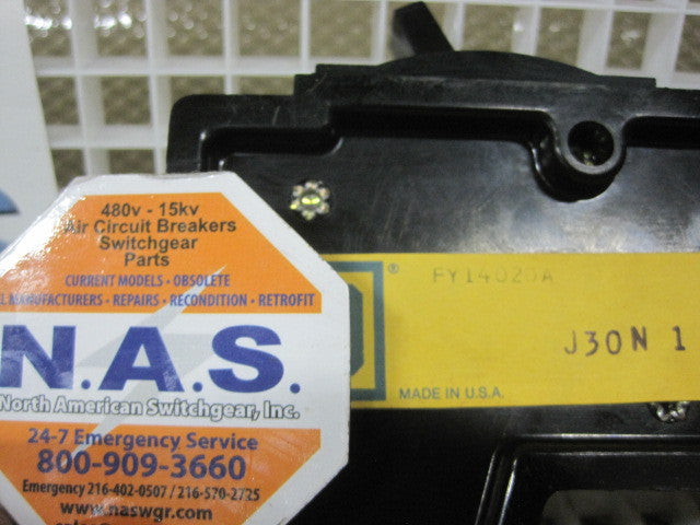 Square D FY14020A Molded Case Circuit Breaker - 20 Amp