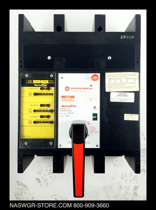 GE PowerBreak THSS4612DGB Circuit Breaker (M/O,B/I) - 1200 Amp
