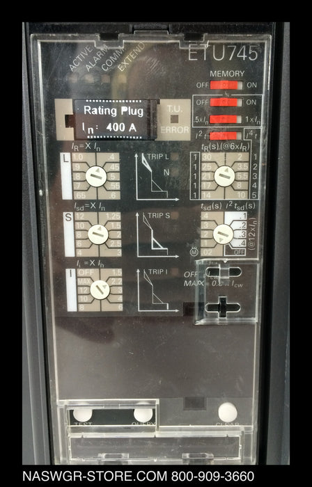 WLL2A308 ~ Siemens WLL2A308 / L2A308GCCAXCAXN Circuit Breaker 800 Amps