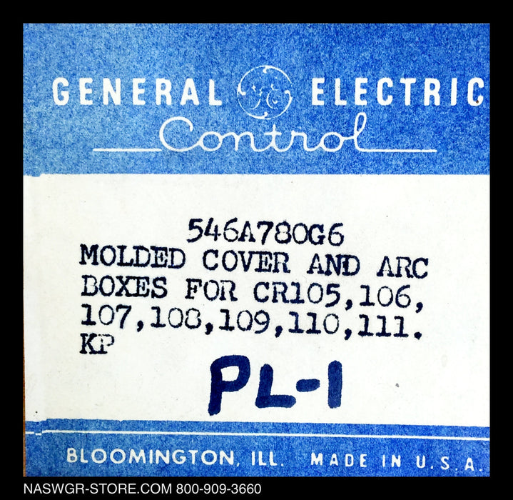546A780G6 - GE 546A780G6 Contact Cover - Unused Surplus