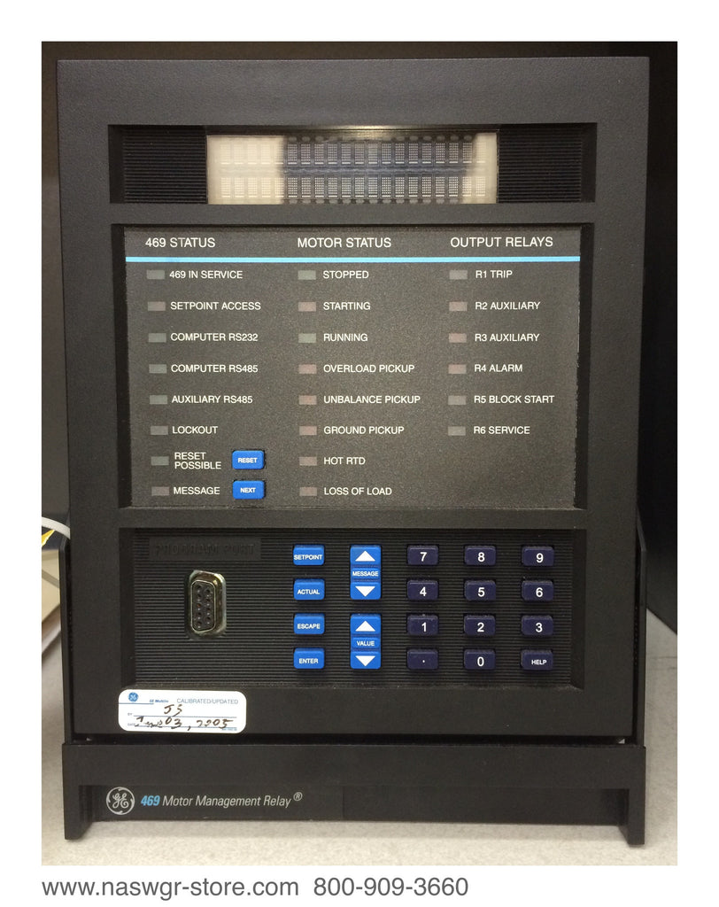469-P5-HI-A20 ~ GE SR469 Motor Management Relay