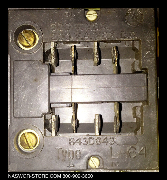 843D943G22 ~ Westinghouse 843D943G22 Interlock