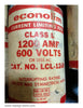 LCL-1200 , Econolim LCL-1200 Fuse 1200 amp 600 volt Class L Fuse