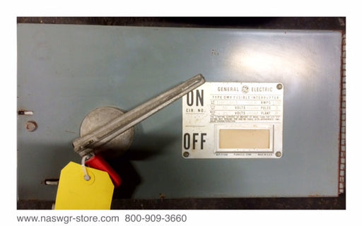 General Electric THPS363 Fusible Switch - 100 Amps