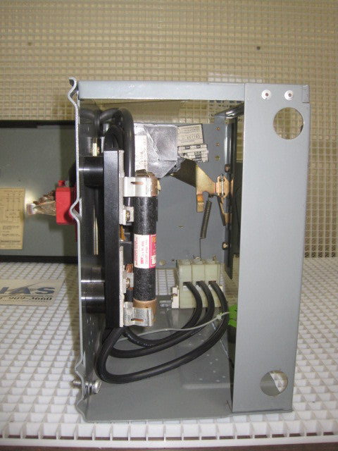 Square D Model 4 Size 1 MCC Fusible Bucket HU100-3MC 12"