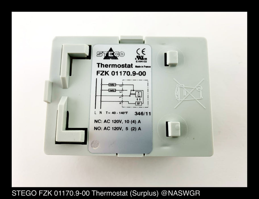 STEGO  Thermostat FZK 001 Series , FZK 01170.9-00 Surplus