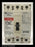 A Cutler Hammer HFD3100 molded case circuit breaker with a 100 amp rating, showing the front view with the model number, brand name, and interrupt rating.